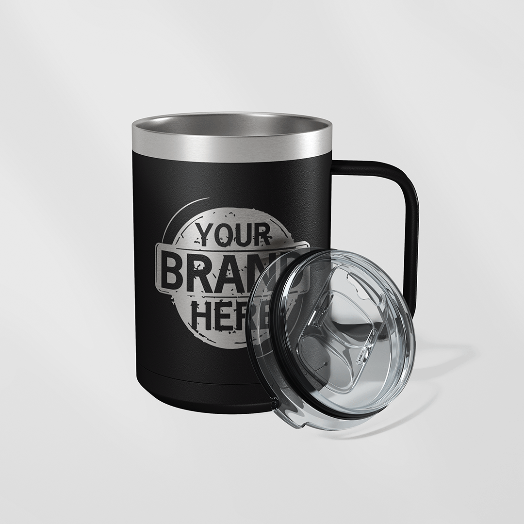 Custom Branded 15oz Polar Camel Coffee Mugs