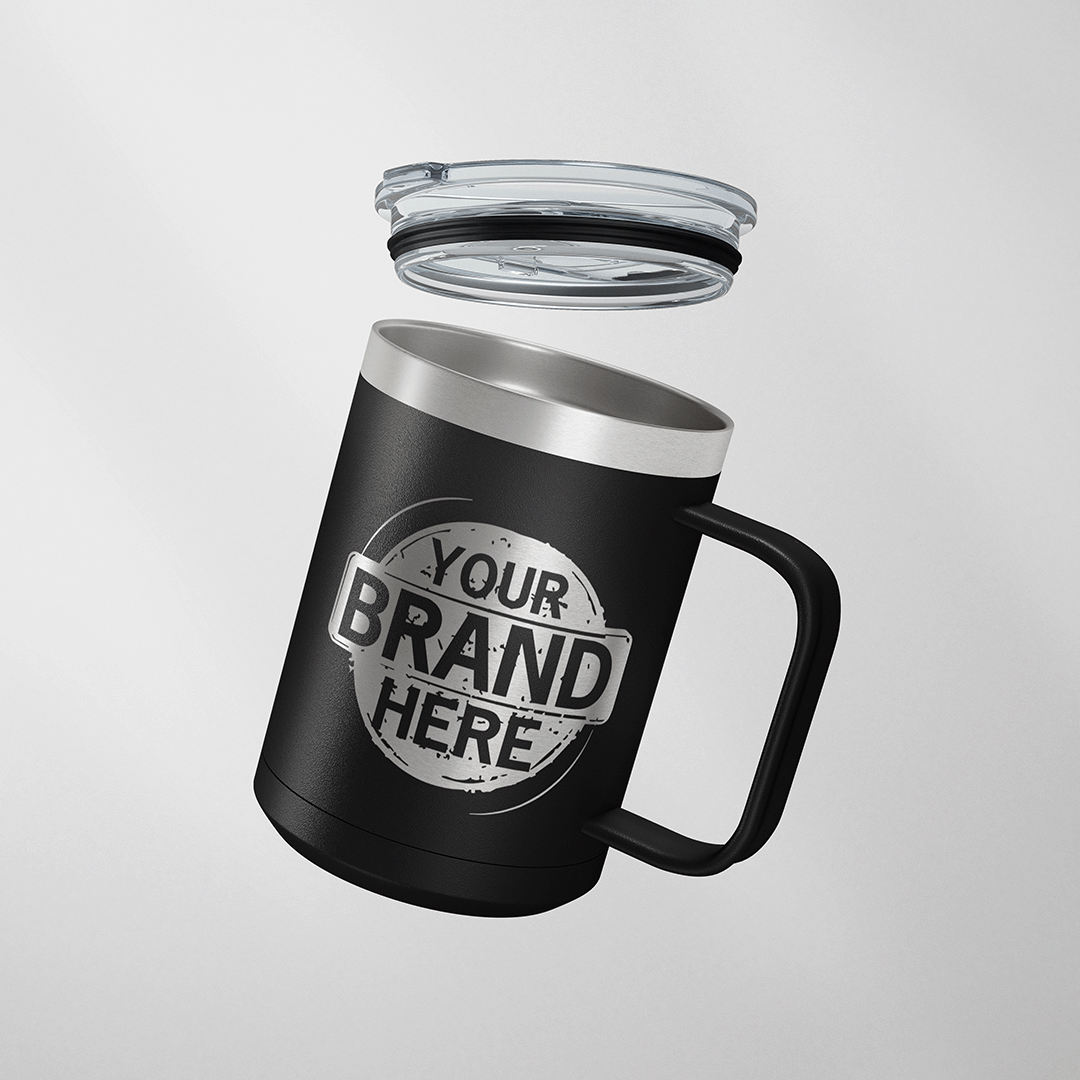 Custom Branded 15oz Polar Camel Coffee Mugs
