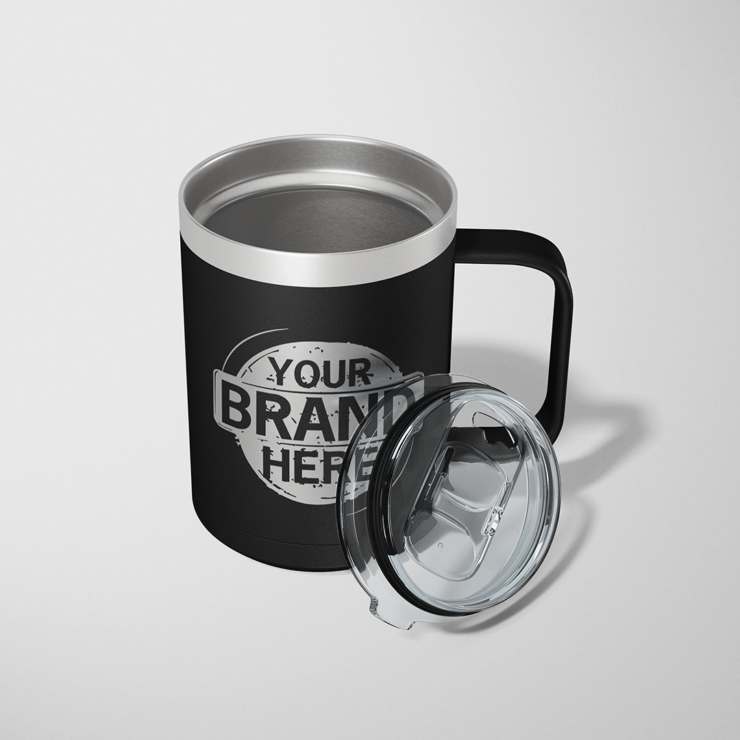 Custom Branded 15oz Polar Camel Coffee Mugs