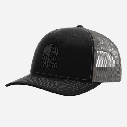 Blacked Out We the People 1776 Trucker Hat