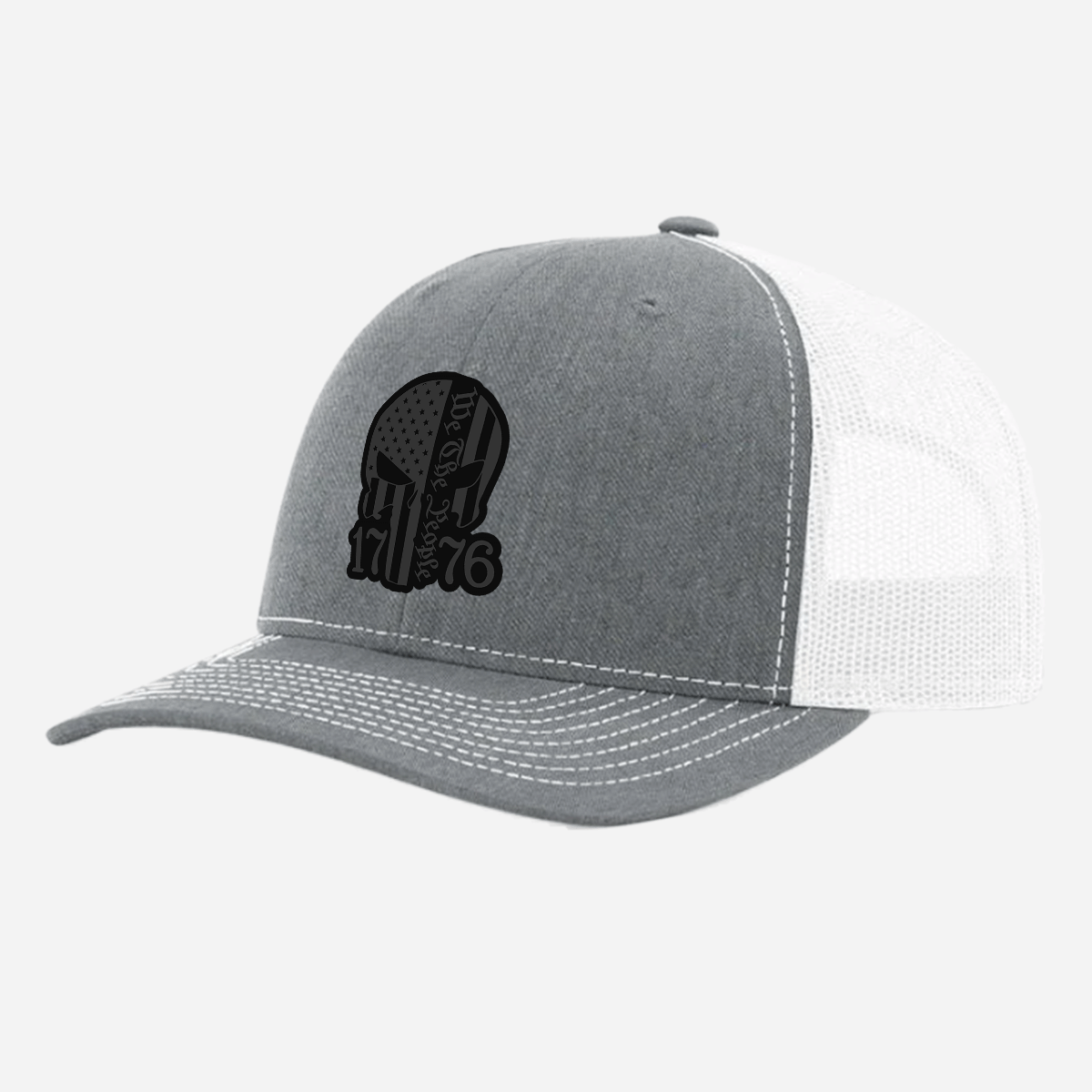 Blacked Out We the People 1776 Trucker Hat