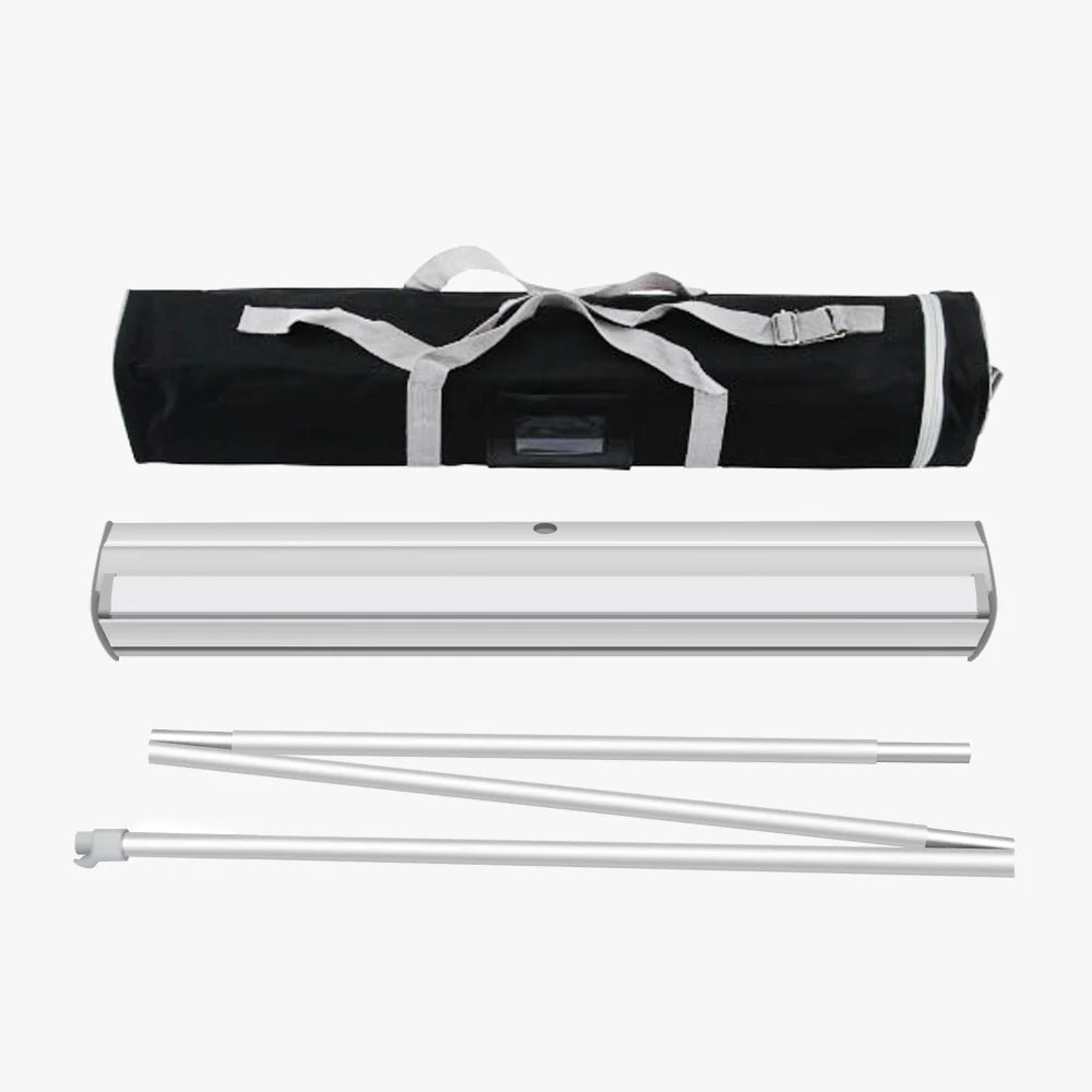 Standard Retractable Banner Stand – Portable Trade Show Display