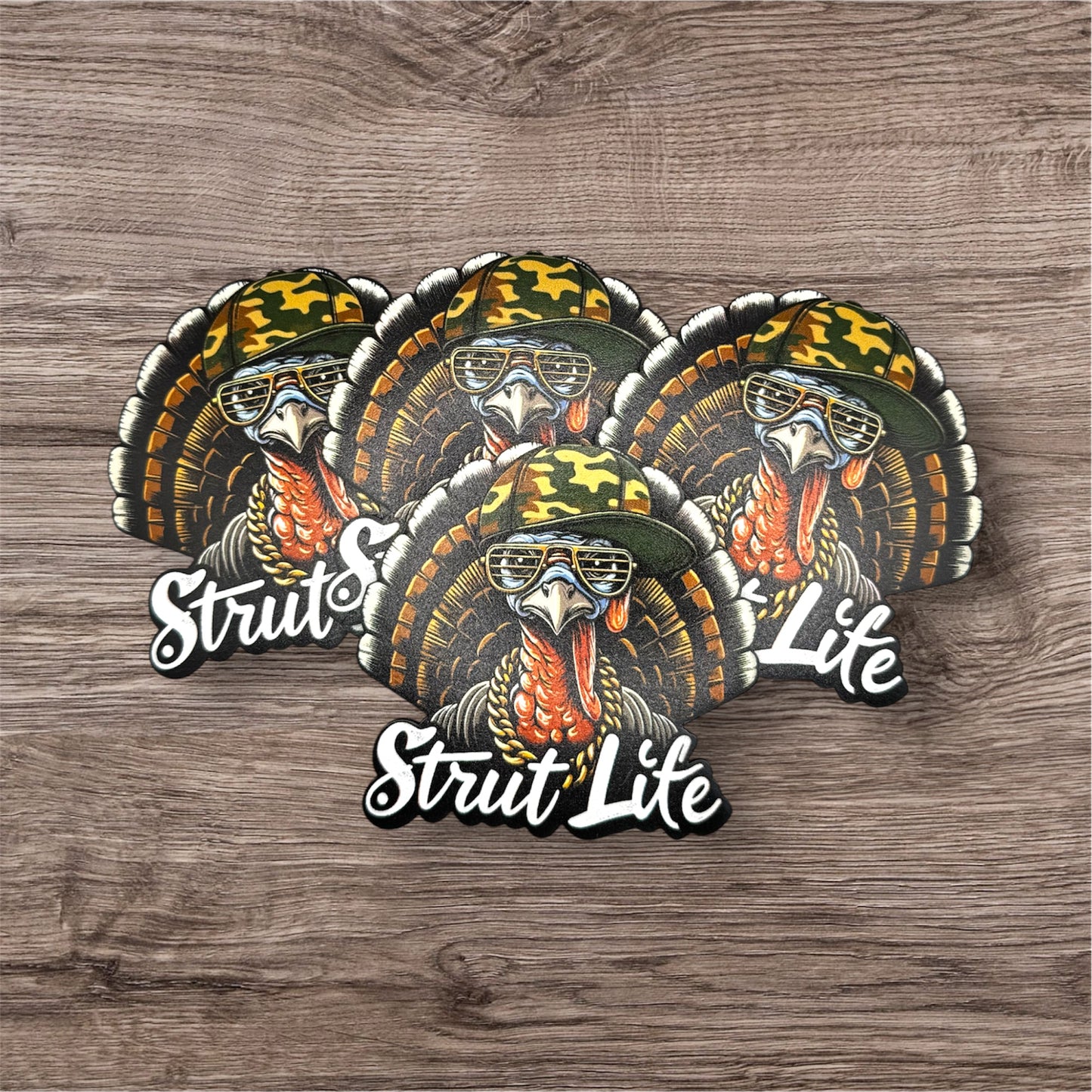 UV Printed Leatherette Patches - Outdoor Designs