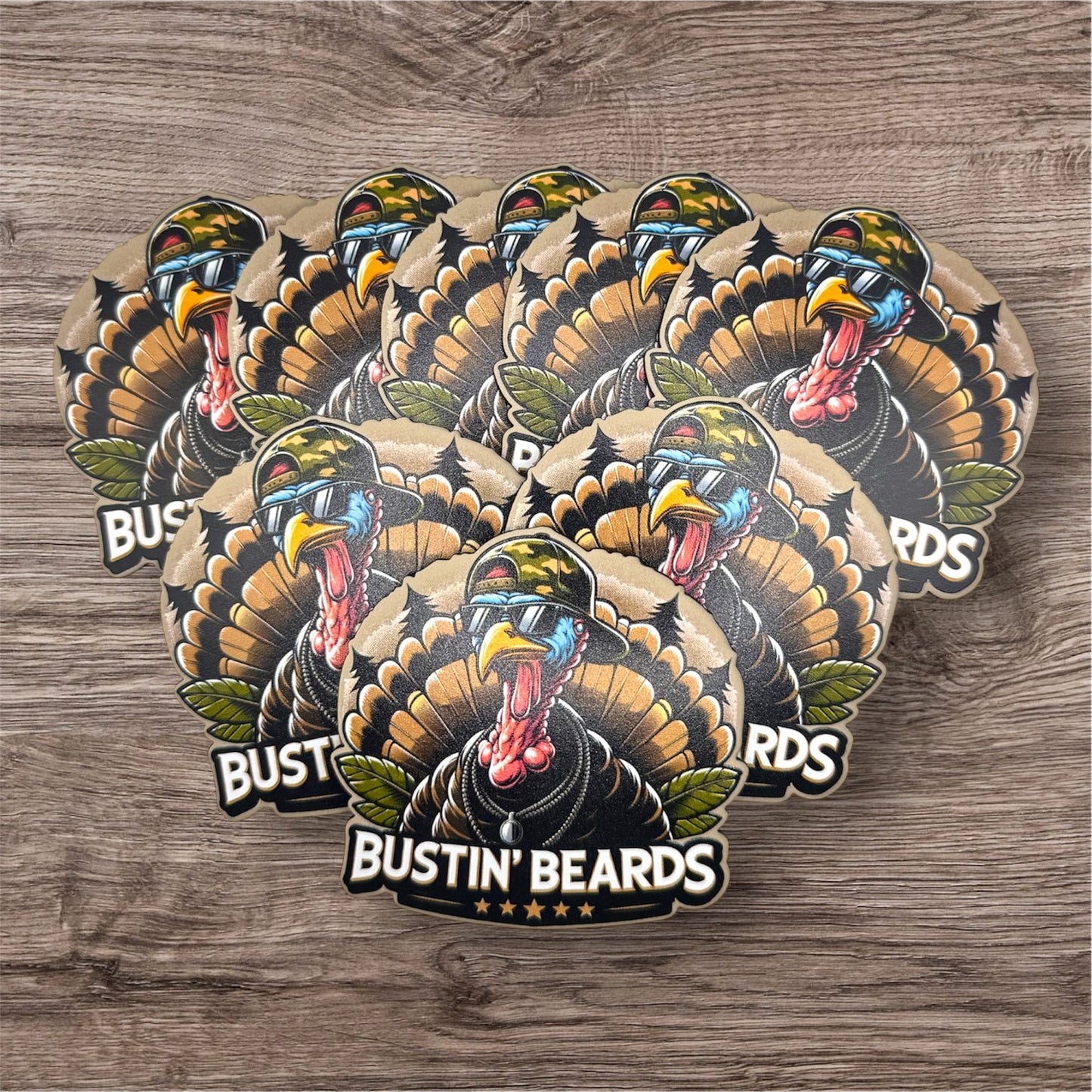 UV Printed Leatherette Patches - Outdoor Designs