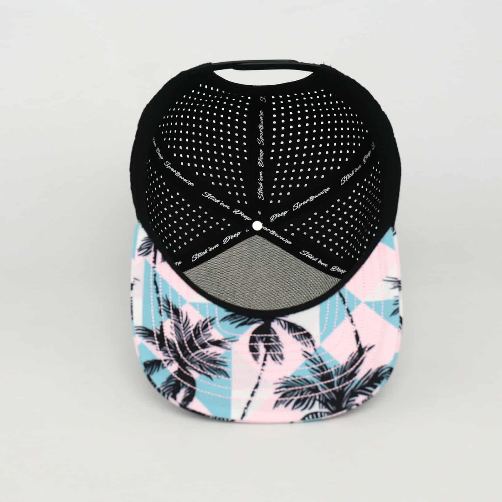 white front with palm trees and black back