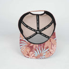 Teal Floral Performance Hat