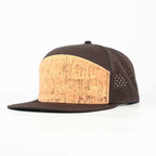 Cork & Dark Brown Performance Hat