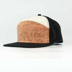 Cork & Off-White Performance Hat – Black Back