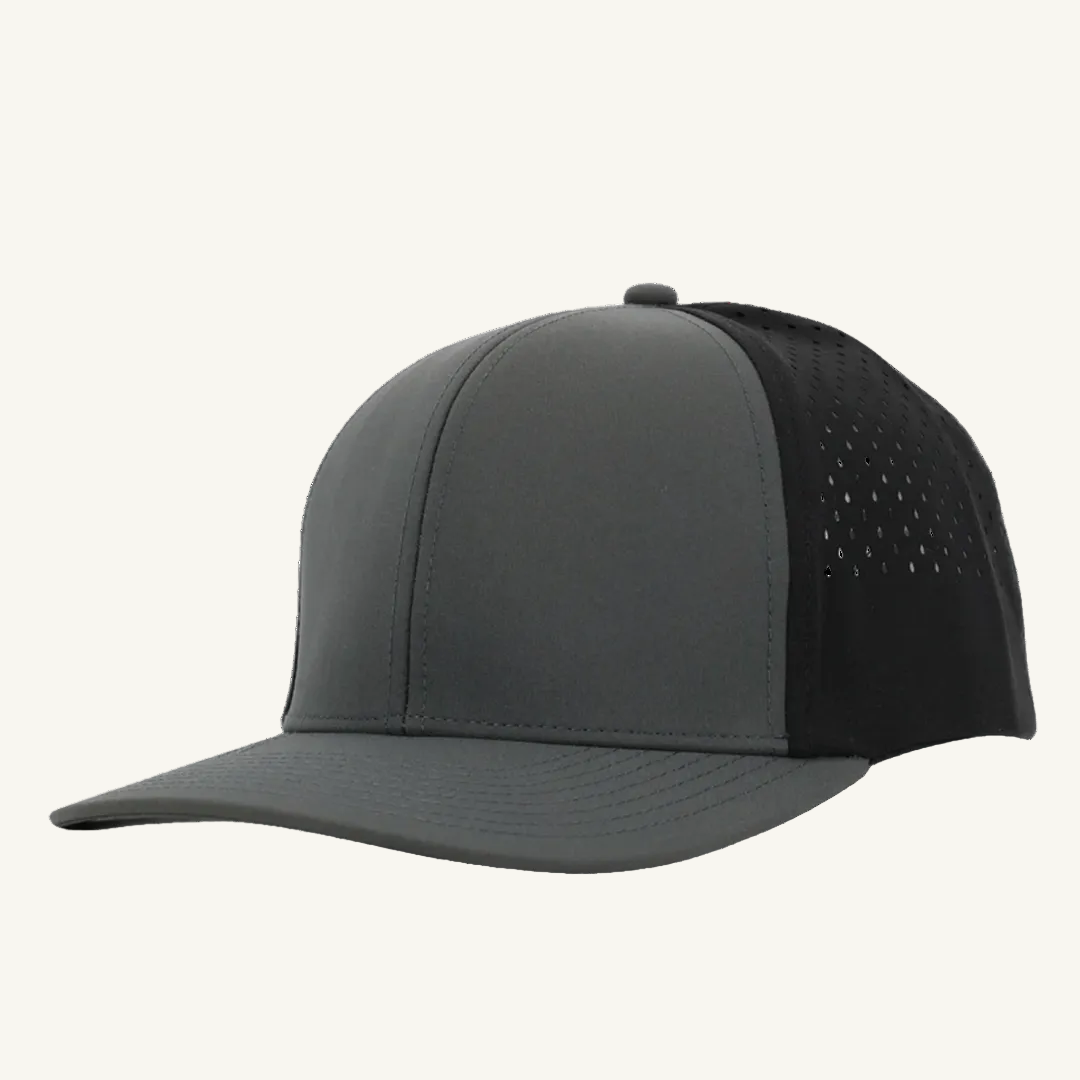 Charcoal/Black 6 Panel