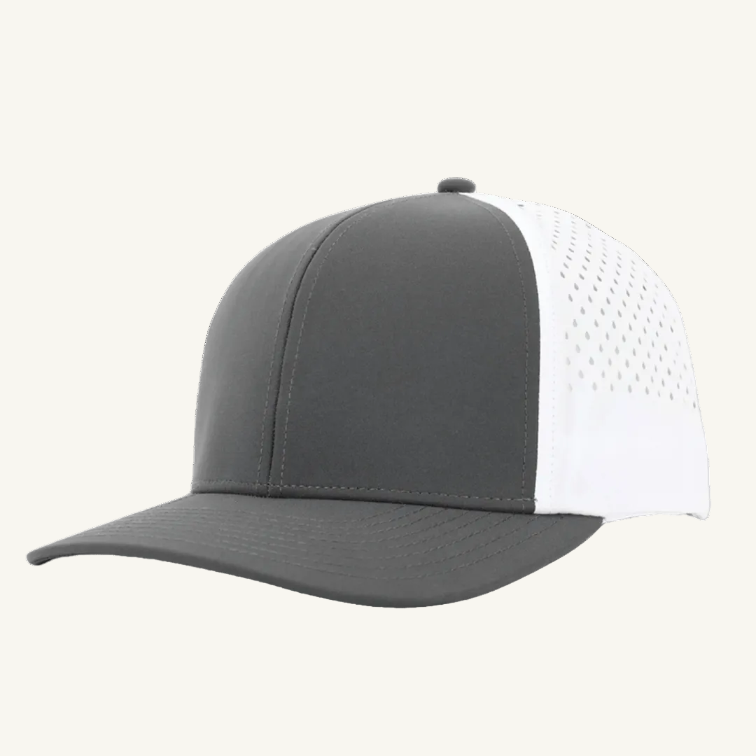 Charcoal/White 6 Panel
