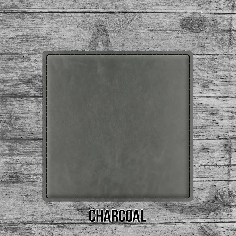 6 Pack of Branded Leatherette Coasters