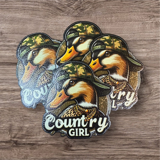 UV Printed Leatherette Patches - Outdoor Designs