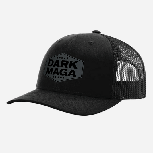 Dark Maga Leatherette Patch Hat