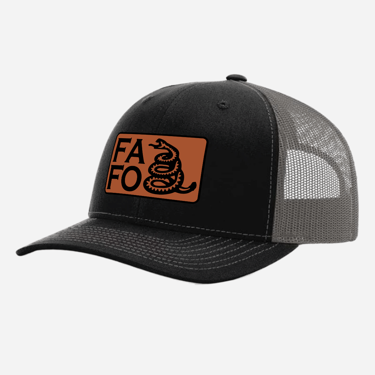FAFO Gadsden Snake Trucker Hat
