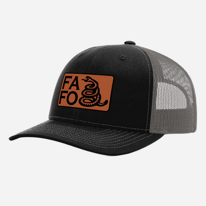 FAFO Gadsden Snake Trucker Hat