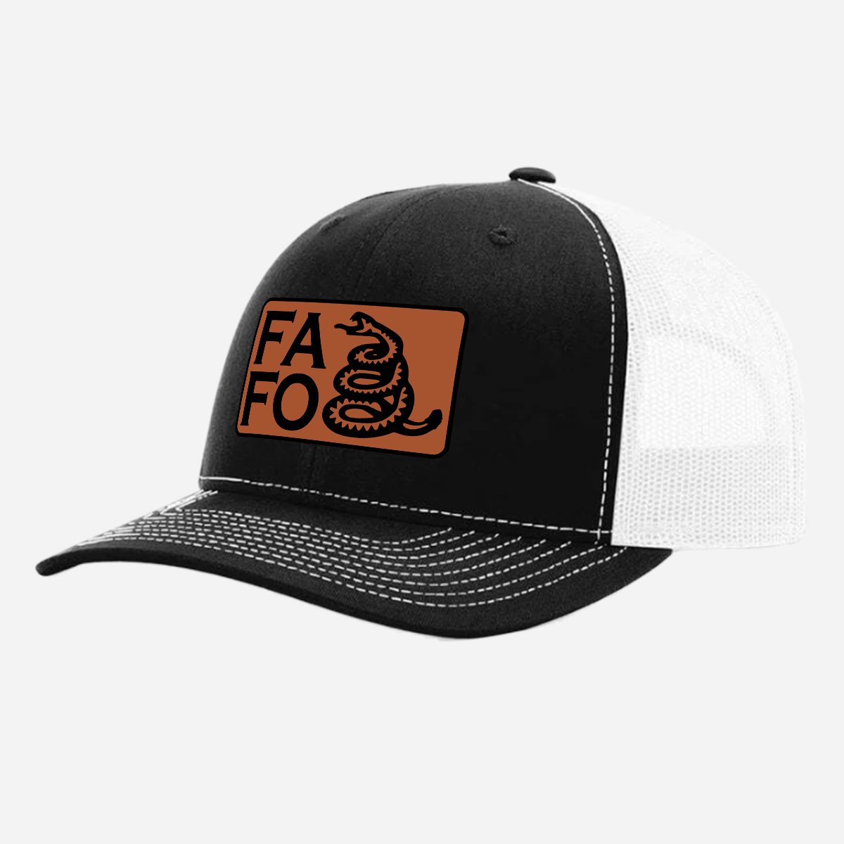 FAFO Gadsden Snake Trucker Hat