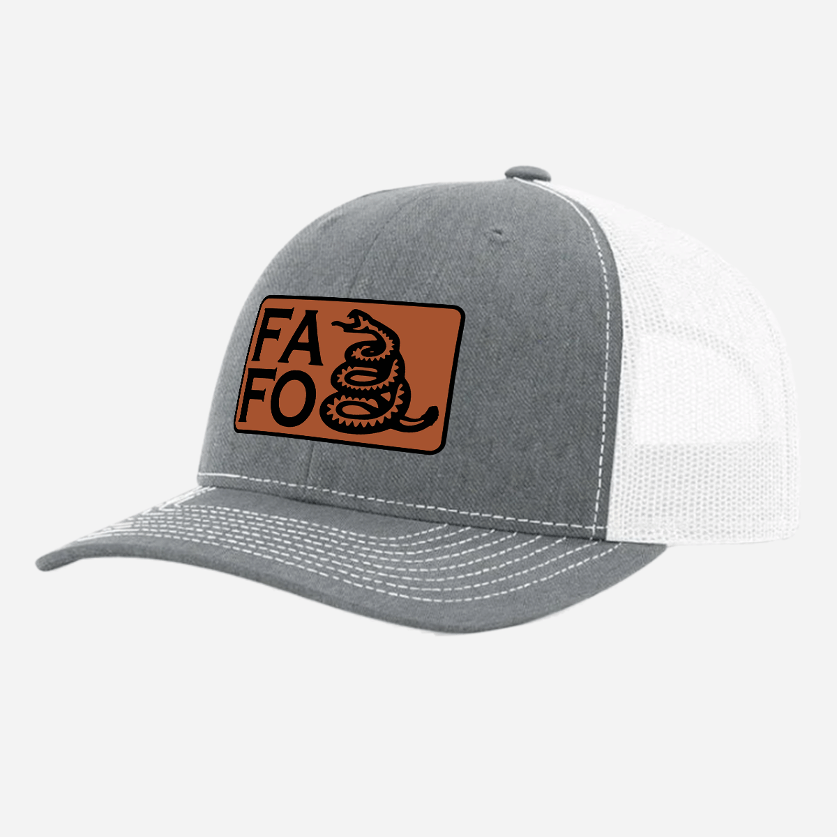 FAFO Gadsden Snake Trucker Hat