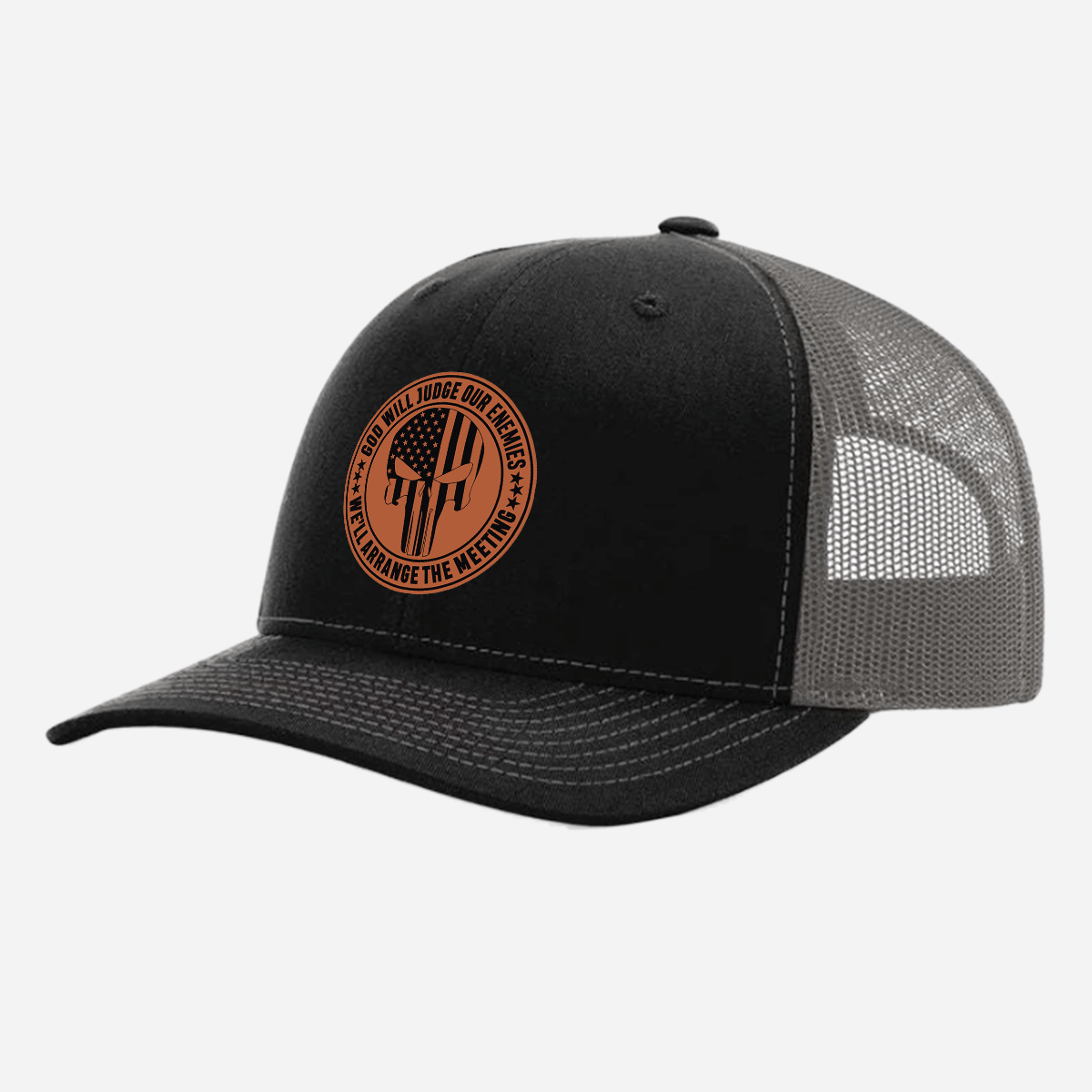 God Will Judge Our Enemies Trucker Hat