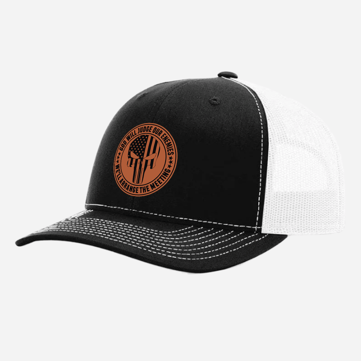 God Will Judge Our Enemies Trucker Hat