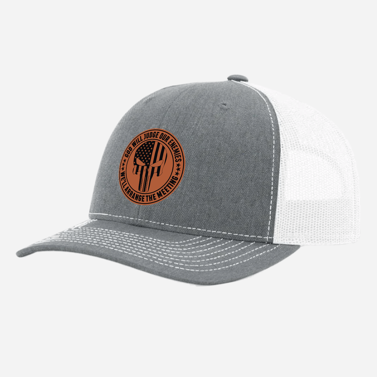God Will Judge Our Enemies Trucker Hat