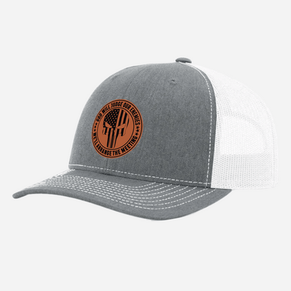 God Will Judge Our Enemies Trucker Hat