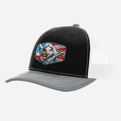 Guardian Eagle UV Printed Leatherette Patch Hat