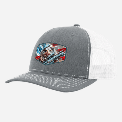 Guardian Eagle UV Printed Leatherette Patch Hat