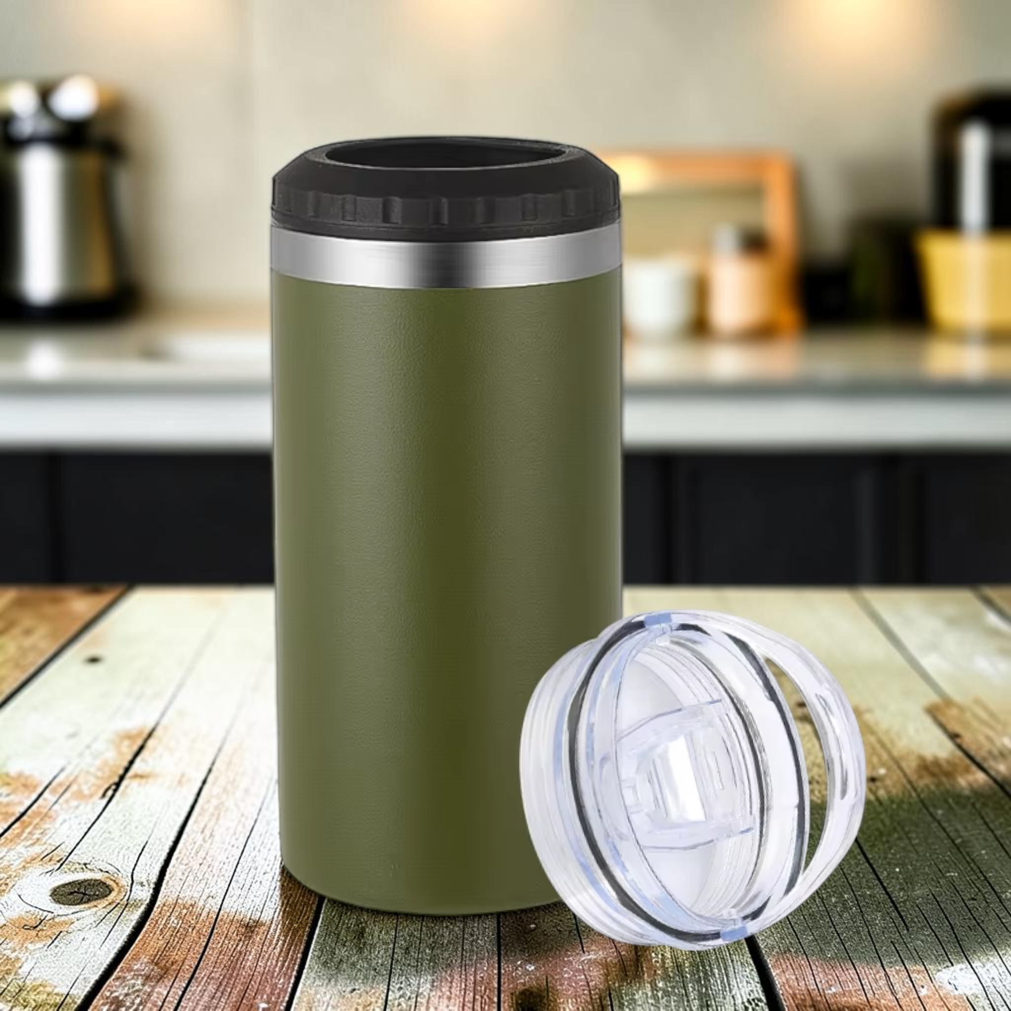 Custom Branded MR-16CC 16oz 4-in-1 Can Cooler