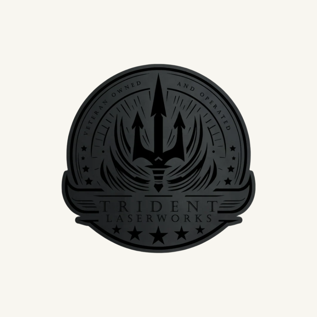 Laser Engraved Leatherette Patches