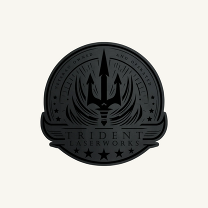 Laser Engraved Leatherette Patches