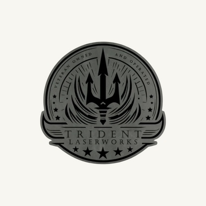 Laser Engraved Leatherette Patches
