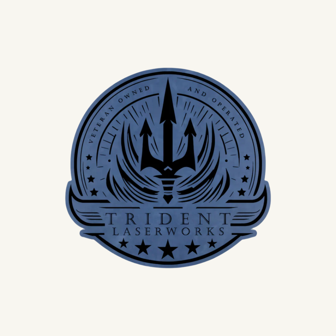 Laser Engraved Leatherette Patches