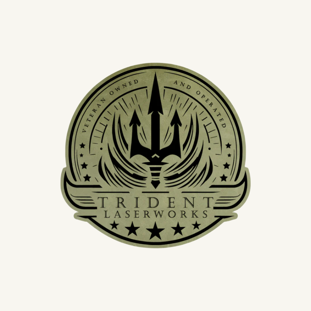 Laser Engraved Leatherette Patches