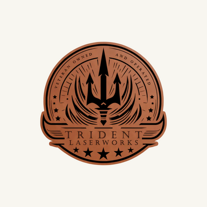 Laser Engraved Leatherette Patches