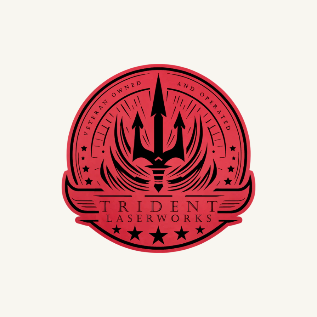 Laser Engraved Leatherette Patches
