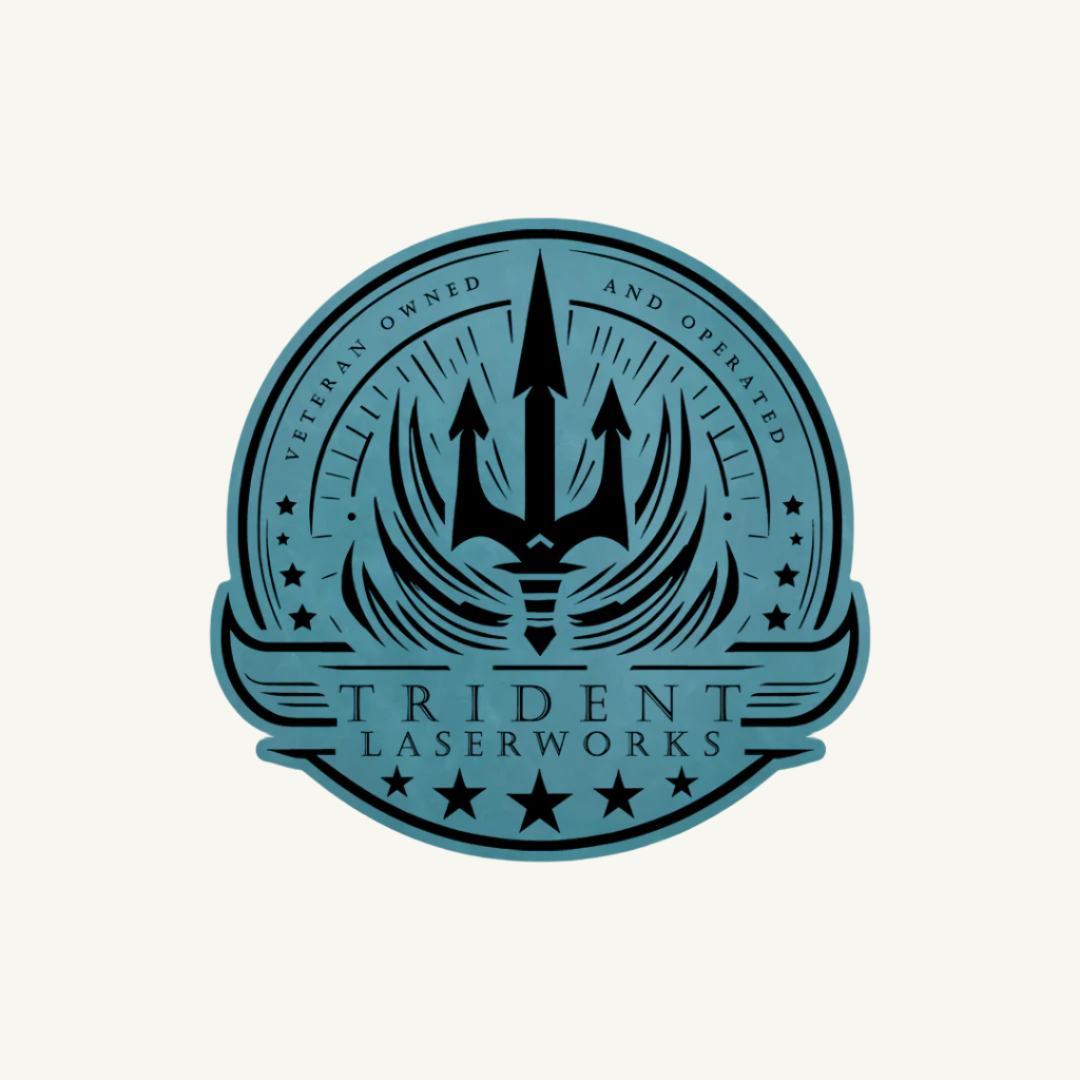 Laser Engraved Leatherette Patches