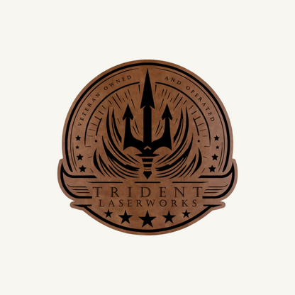 Laser Engraved Leatherette Patches