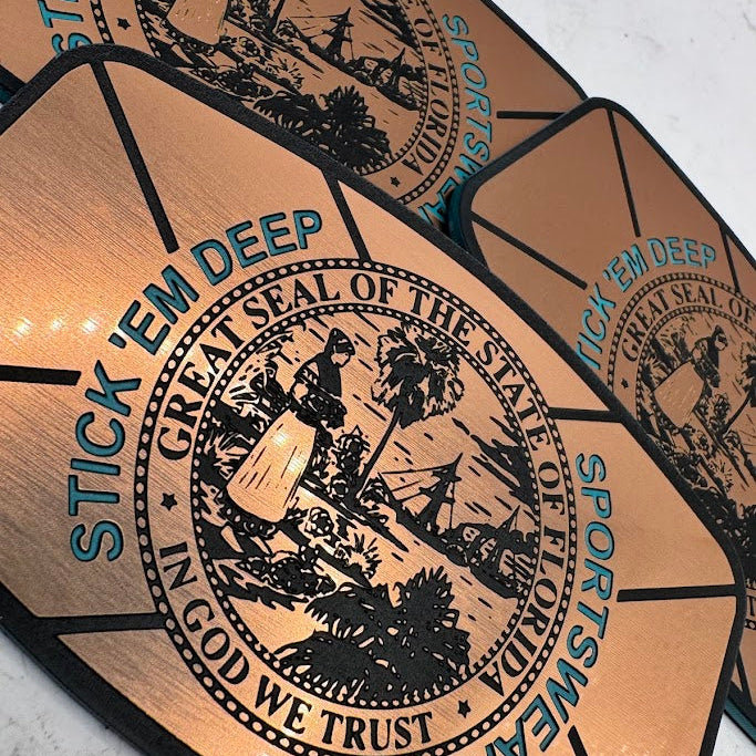 Laser Engraved Acrylic Patches