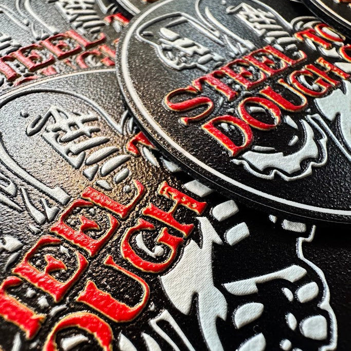 Textured (3D) UV Printed Leatherette Patches
