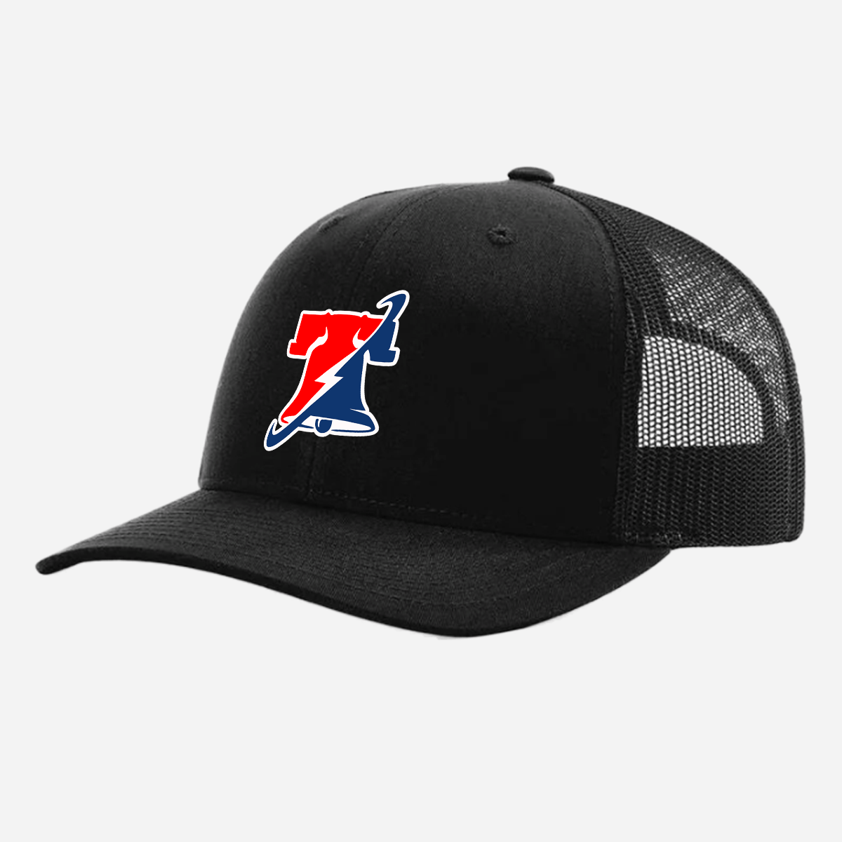 Red, White, and Blue Liberty Bell Trucker Hat