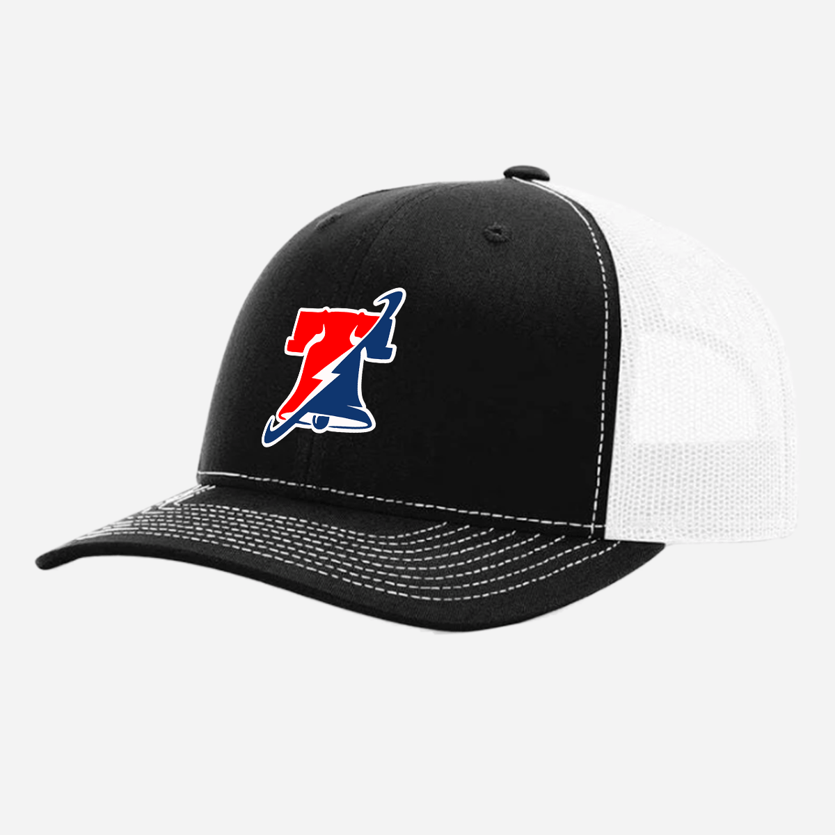 Red, White, and Blue Liberty Bell Trucker Hat
