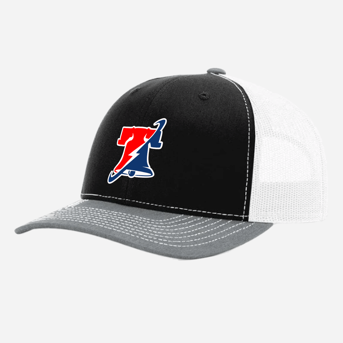 Red, White, and Blue Liberty Bell Trucker Hat