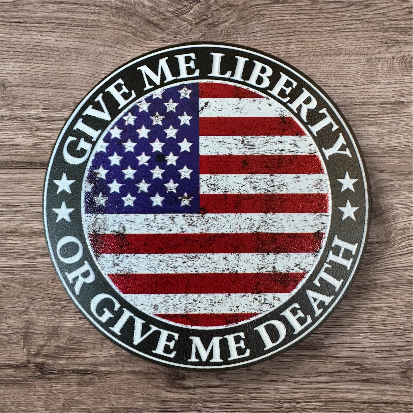 UV Printed Leatherette Patches - Patriotic & 2A Designs