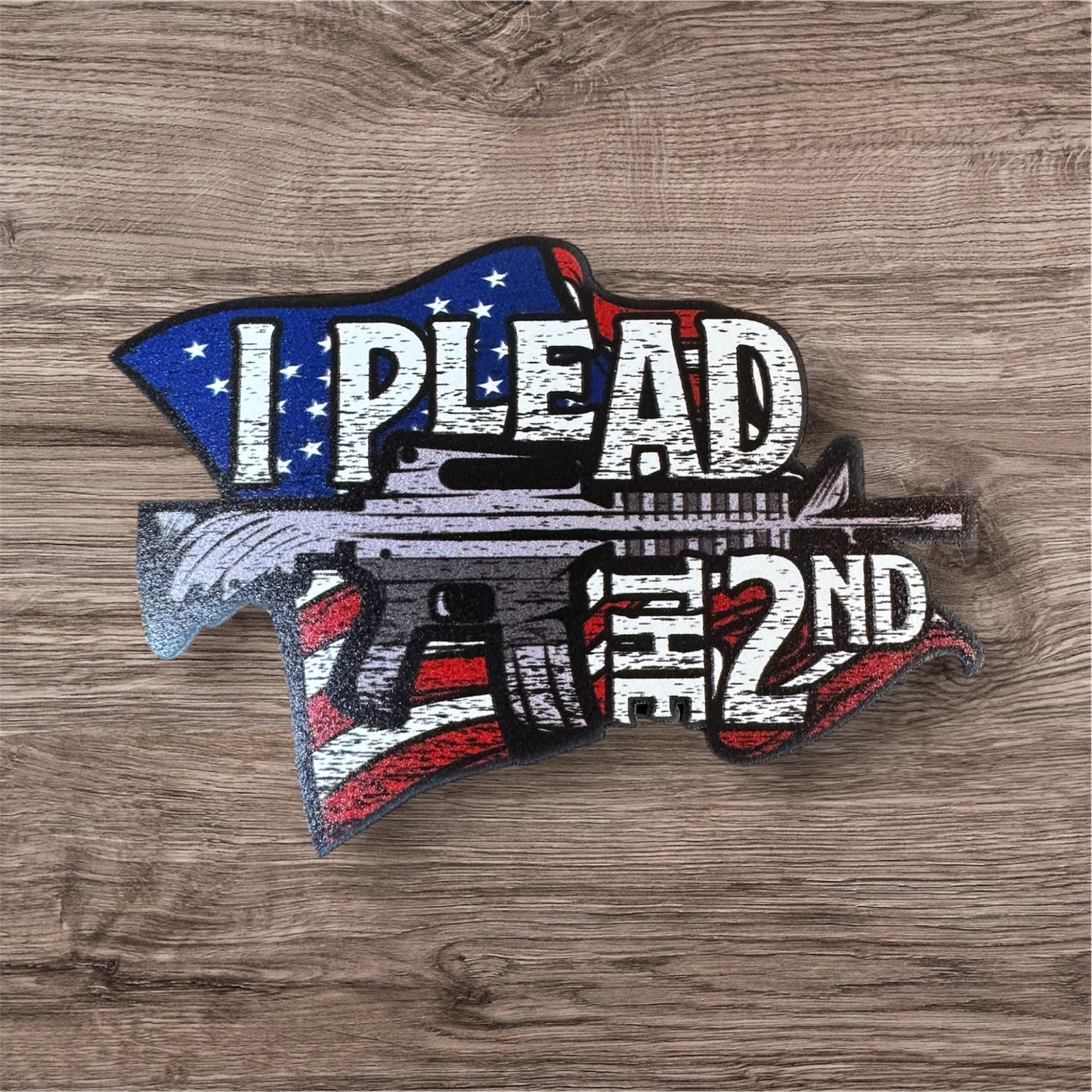 UV Printed Leatherette Patches - Patriotic & 2A Designs