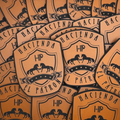 Laser Engraved NO-FOAM Leatherette Patches
