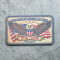 Custom UV Printed ProWeave Leatherette Hat Patches – Flexible Canvas-Texture Patch Option