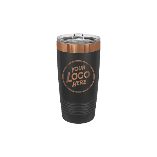 Custom Branded 20oz Polar Camel ION Plated Ringneck Tumblers
