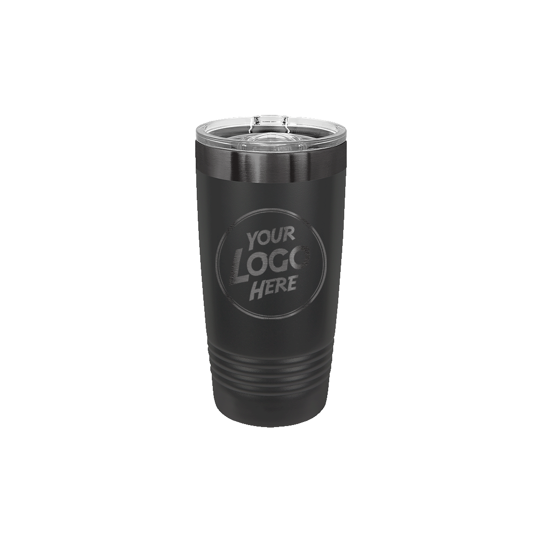 Custom Branded 20oz Polar Camel ION Plated Ringneck Tumblers