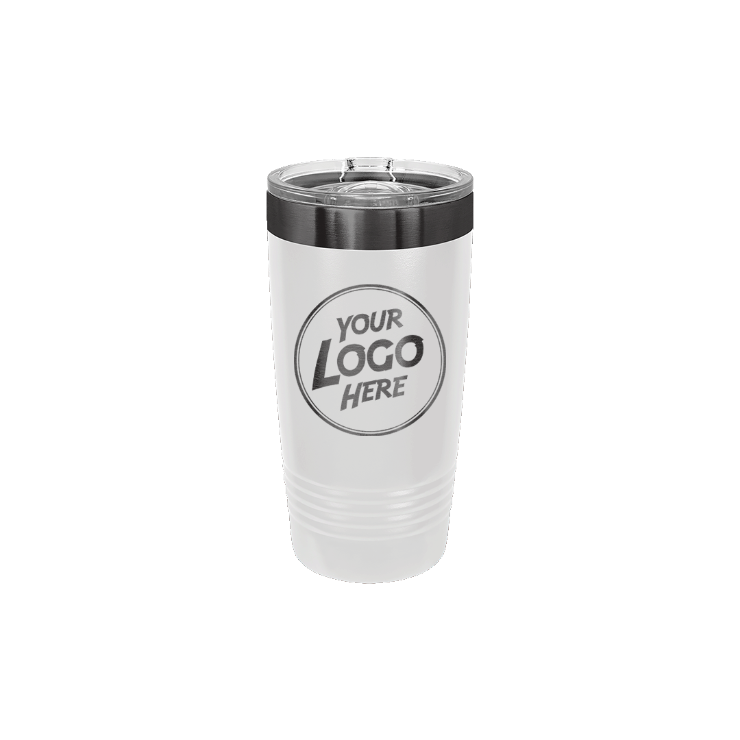 Custom Branded 20oz Polar Camel ION Plated Ringneck Tumblers