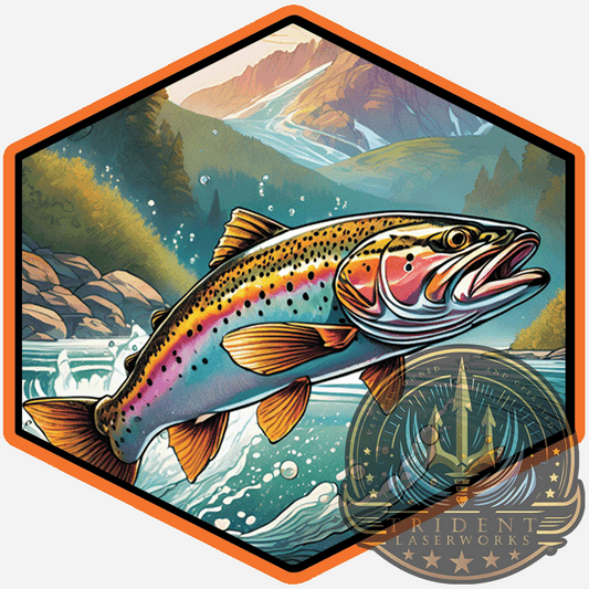 UV Printed Leatherette Patches - Wildlife Designs